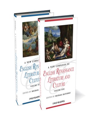 cover image of A New Companion to English Renaissance Literature and Culture